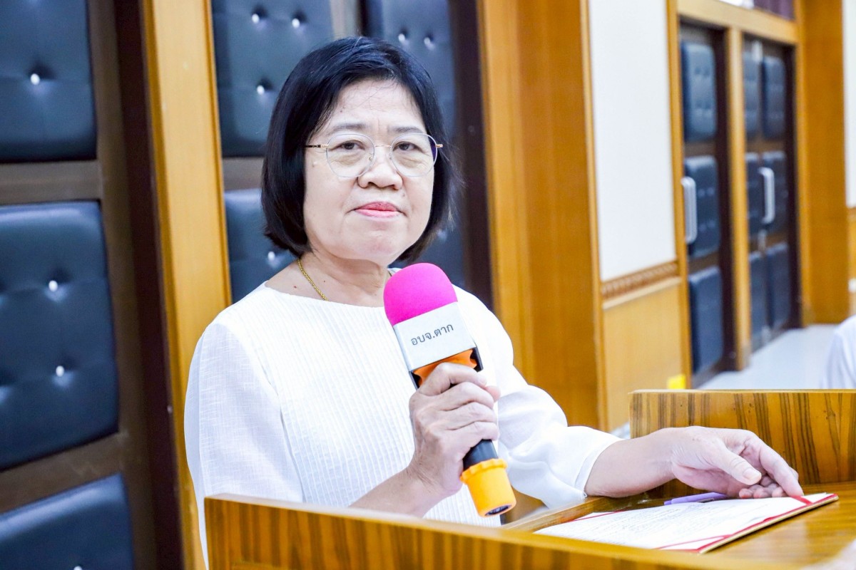 นายกจอย นายก อบจ.ตาก เป็นประธานในพิธีเปิดโครงการฝึกอบรมคุณธรรมและจริยธรรม