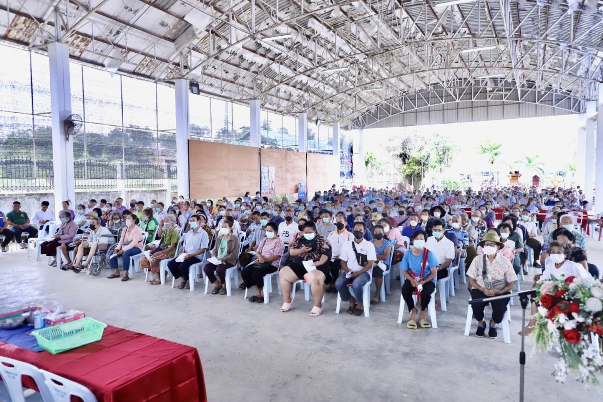 นายก อบจ.ตาก (นายกจอย) เป็นประธานการจัดกิจกรรม kick off ฉีดวัคซีนป้องกันไข้หวัดใหญ่ให้ 7 กลุ่มเสี่ยง ปี 2568