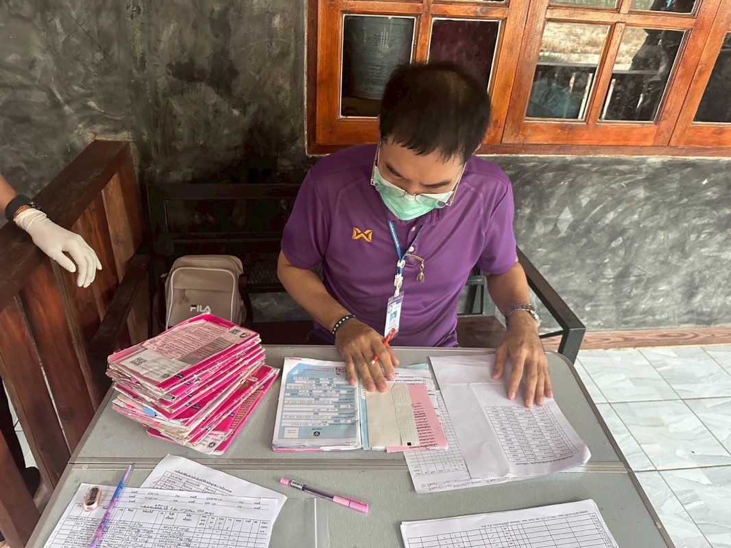 8 ก.ค.68 รพ.สต.บ้านสันป่าไร่ ออกหน่วยฉีดวัคซีนเด็ก เขต สสช.ห้วยกระทิง จำนวน 22 ราย