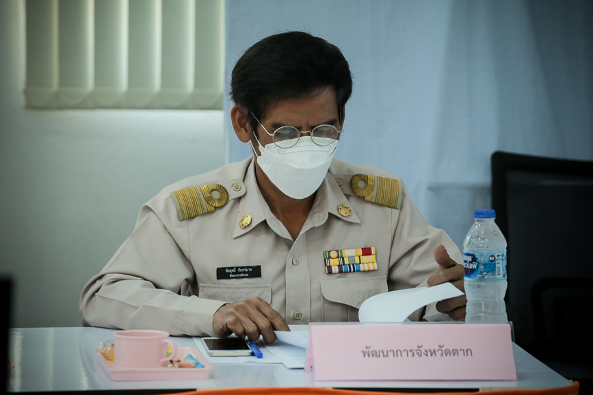 นายก อบจ.ตาก ในฐานะผู้อำนวยการอุทยานธรณีไม้กลายเป็นหินจังหวัดตาก เข้าร่วมการประชุมปรึกษาหารือการพัฒนาและขับเคลื่อนอุทยานธรณีไม้กลายเป็นหินตาก