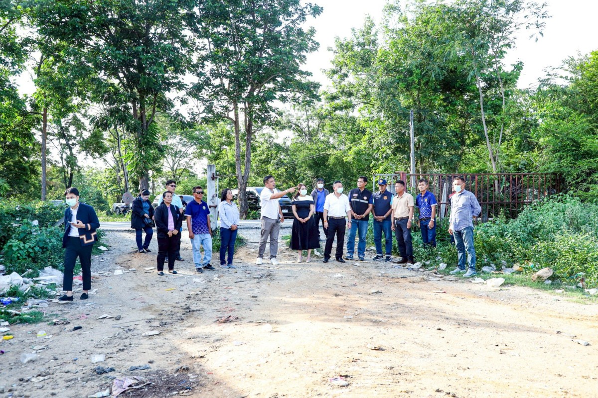 นายก อบจ.ตาก (นายกจอย) ลงพื้นที่ ติดตามการทำงานของเครื่องจักร งานขุดบ่อฝังกลบขยะเพิ่ม ตำบลป่ามะม่วง งบประมาณ จำนวน 150,000 บาท
