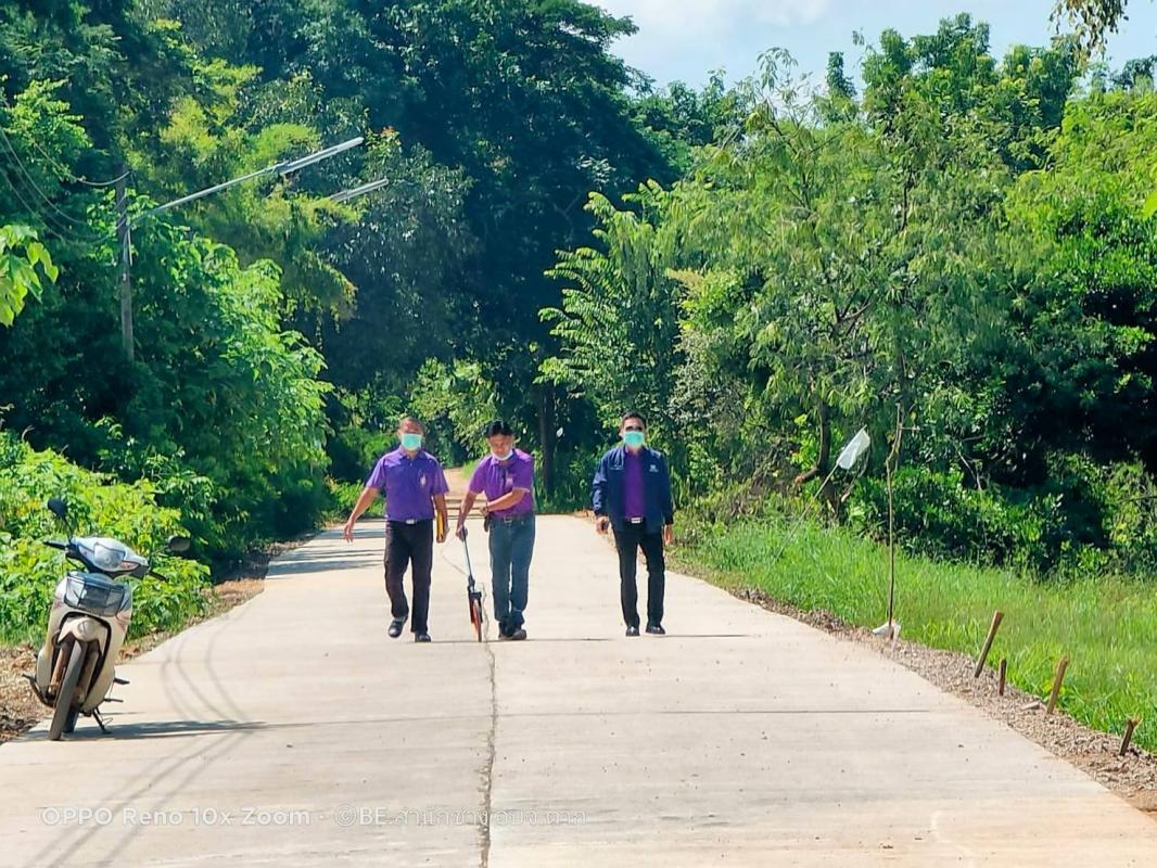 องค์การบริหารส่วนจังหวัดตาก ได้ดำเนินการจ้างเหมาก่อสร้างถนนคอนกรีตเสริมเหล็ก ในโครงการปรับปรุงถนนซ่อมแซมเป็นผิวทางคอนกรีตเสริมเหล็ก