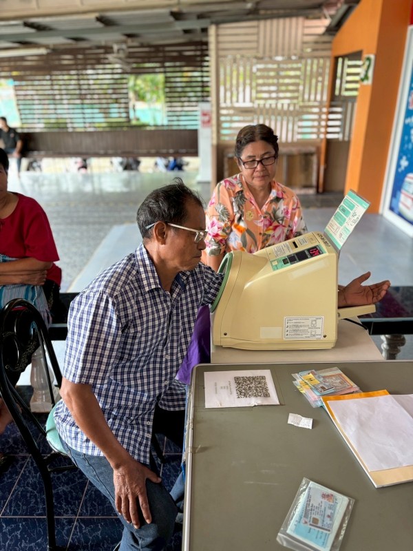 19 ส.ค.68 รพ.สต.บ้านสันป่าไร่ ให้บริการ เจาะเลือด ตรวจวัดความดันโลหิต ผู้ป่วย NCD กลุ่มที่ 3 (โรคความดันโลหิตสูง) จำนวน 52 ราย