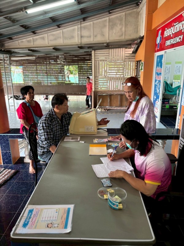 19 ส.ค.68 รพ.สต.บ้านสันป่าไร่ ให้บริการ เจาะเลือด ตรวจวัดความดันโลหิต ผู้ป่วย NCD กลุ่มที่ 3 (โรคความดันโลหิตสูง) จำนวน 52 ราย