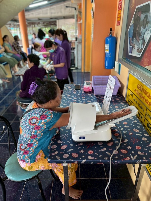 19 ส.ค.68 รพ.สต.บ้านสันป่าไร่ ให้บริการ เจาะเลือด ตรวจวัดความดันโลหิต ผู้ป่วย NCD กลุ่มที่ 3 (โรคความดันโลหิตสูง) จำนวน 52 ราย