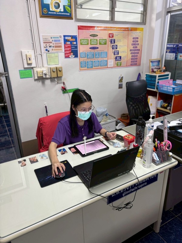 19 ส.ค.68 รพ.สต.บ้านสันป่าไร่ ให้บริการ เจาะเลือด ตรวจวัดความดันโลหิต ผู้ป่วย NCD กลุ่มที่ 3 (โรคความดันโลหิตสูง) จำนวน 52 ราย