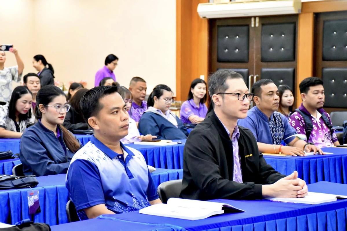 รองนายก อบจ.ตาก เป็นประธานเปิดโครงการติดตามและประเมินผลแผนพัฒนาท้องถิ่นองค์การบริหารส่วนจังหวัดตาก ประจำปีงบประมาณ พ.ศ. 2568