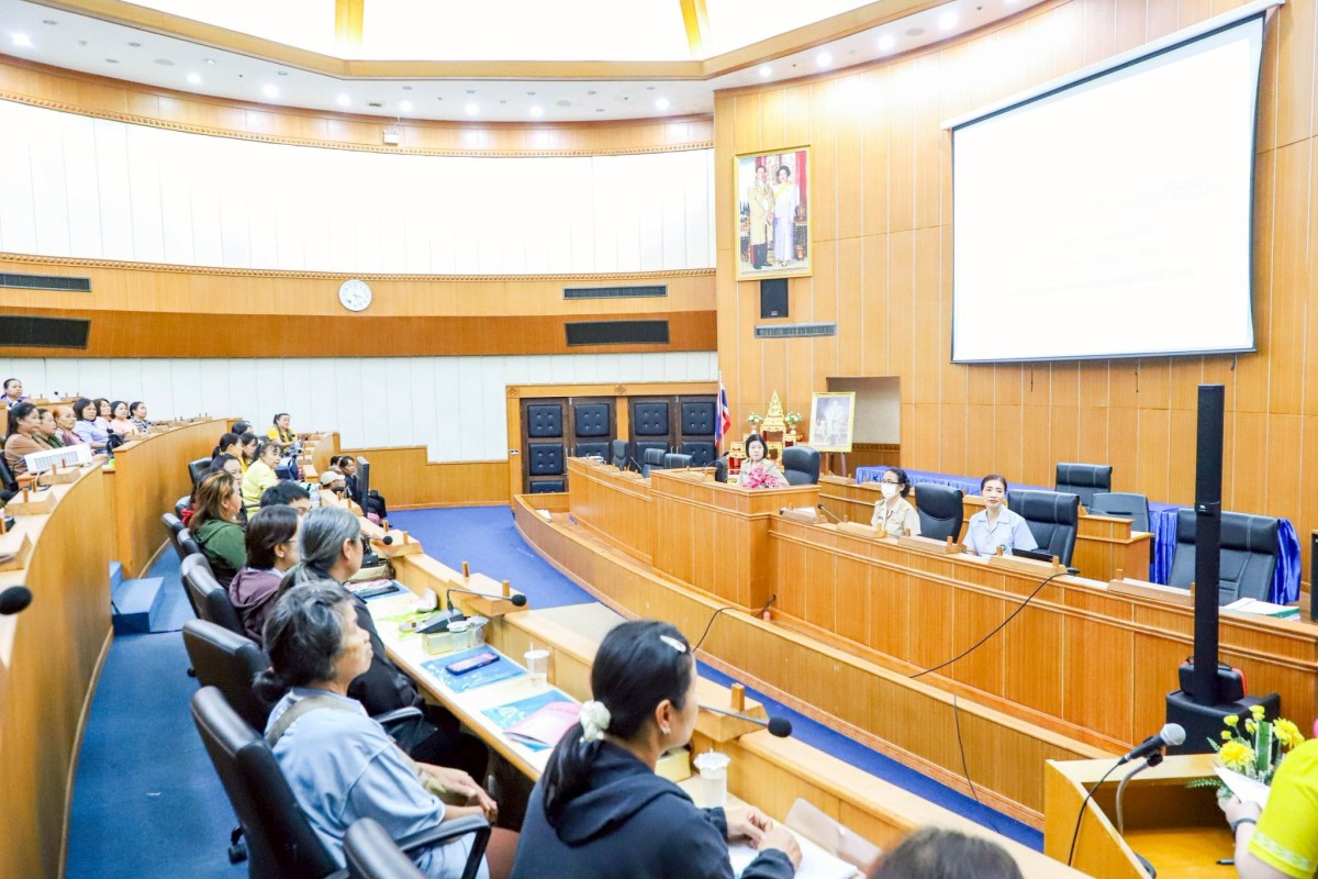 รองปลัด อบจ.ตาก เป็นประธานเปิดโครงการฝึกอบรมส่งเสริมการสร้างสุขภาวะที่ดีวิถีใหม่ ประจำปีงบประมาณ 2568