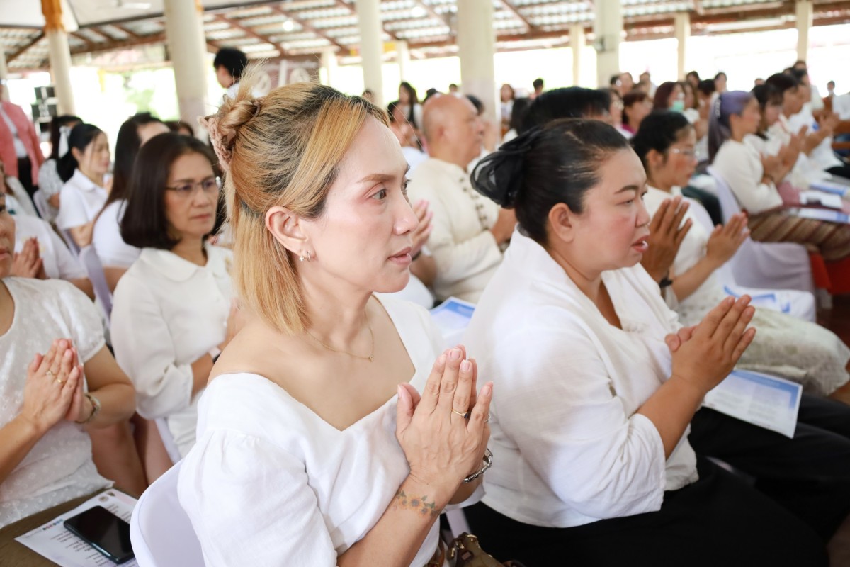  อบจ.ตาก ร่วมพิธีเจริญพระพุทธมนต์ ถวายพระราชกุศลแด่ สมเด็จพระเจ้าลูกเธอ เจ้าฟ้าพัชรกิติยาภา นเรนทราเทพยวดี กรมหลวงราชสาริณีสิริพัชร มหาวัชรราชธิดา