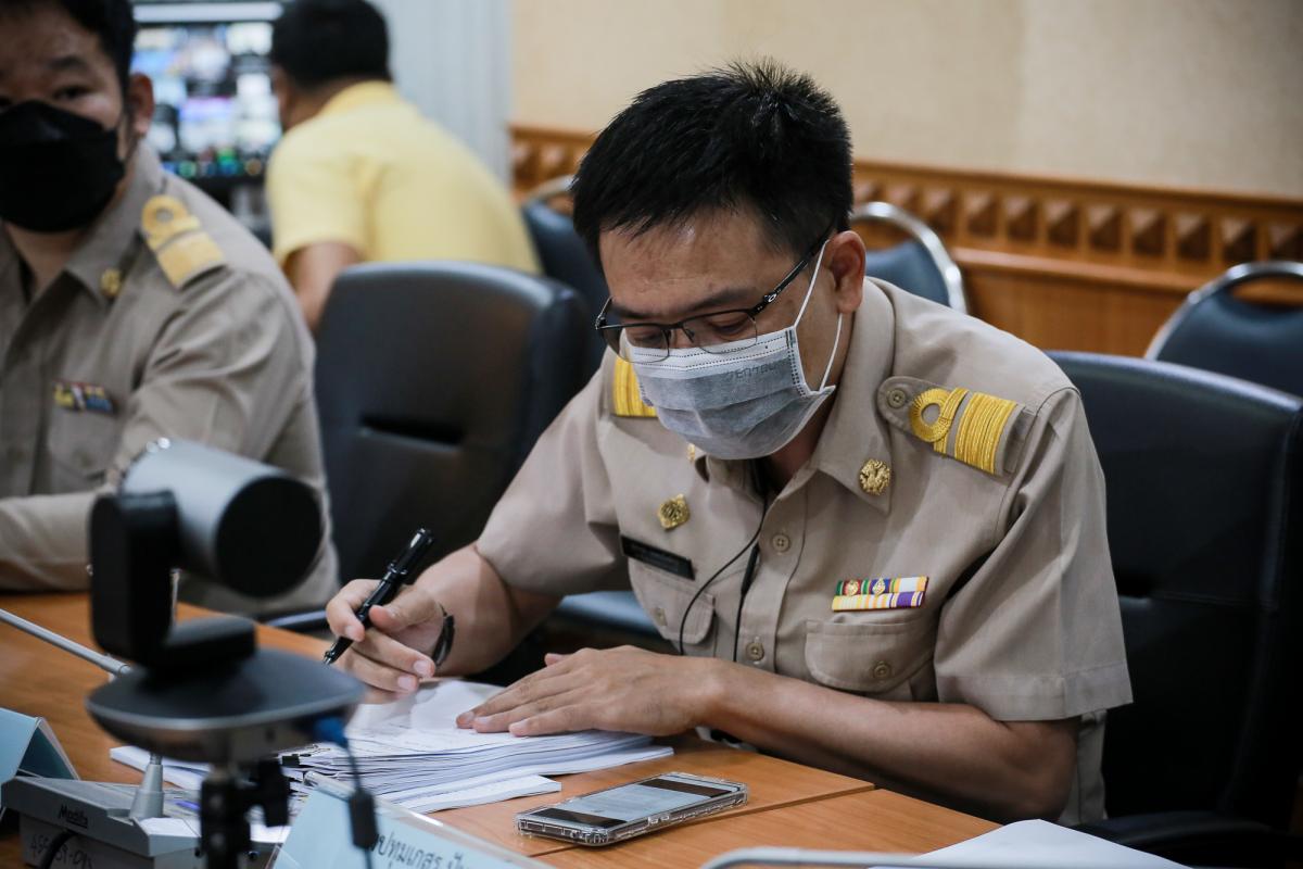 นายก อบจ.ตาก เข้าร่วมประชุมเพื่อหารือแนวทางในการถ่ายโอนภารกิจสถานีอนามัยเฉลิมพระเกียรติ 60 พรรษา นวมินทราชินี และโรงพยาบาลส่งเสริมสุขภาพตำบล (รพ.สต.) ให้แก่องค์การบริหารส่วนจังหวัด