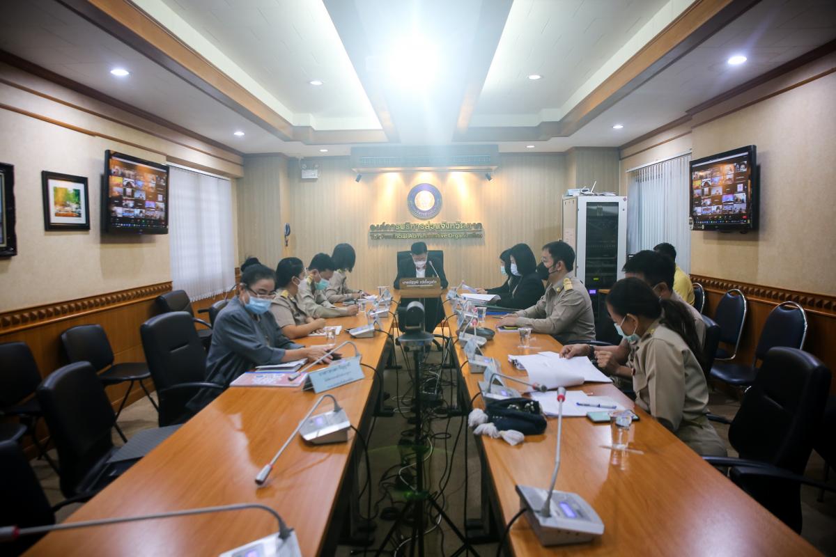 นายก อบจ.ตาก เข้าร่วมประชุมเพื่อหารือแนวทางในการถ่ายโอนภารกิจสถานีอนามัยเฉลิมพระเกียรติ 60 พรรษา นวมินทราชินี และโรงพยาบาลส่งเสริมสุขภาพตำบล (รพ.สต.) ให้แก่องค์การบริหารส่วนจังหวัด