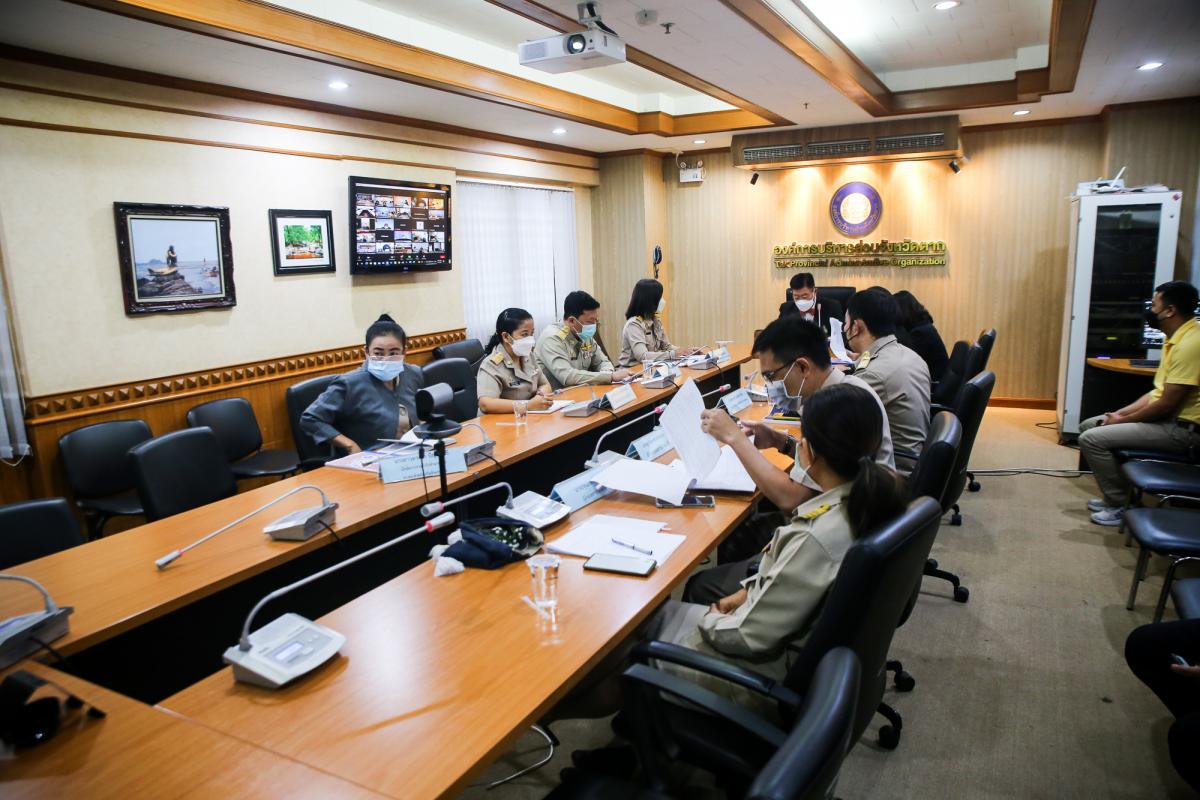 นายก อบจ.ตาก เข้าร่วมประชุมเพื่อหารือแนวทางในการถ่ายโอนภารกิจสถานีอนามัยเฉลิมพระเกียรติ 60 พรรษา นวมินทราชินี และโรงพยาบาลส่งเสริมสุขภาพตำบล (รพ.สต.) ให้แก่องค์การบริหารส่วนจังหวัด