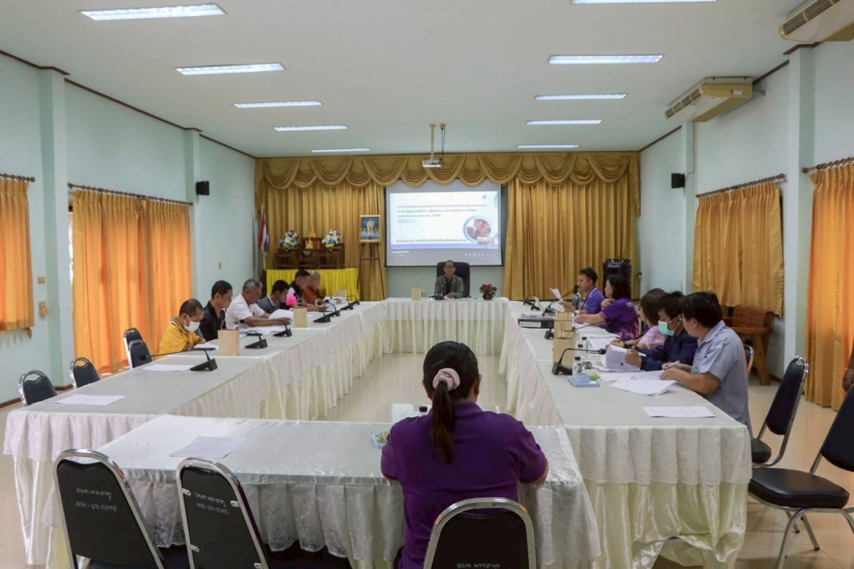 9 กันยายน 2568 น.ส.พนิดา ตลับทอง เจ้าพนักงานทันตสาธารณสุขปฏิบัติงานและน.ส.วาสนา กึกก้องโลกา พยาบาลวิชาชีพปฎิบัติการ เข้าร่วมประชุมคณะอนุกรรมการสนับสนุนการจัดบริการดูแลระยะยาวสำหรับผู้สูงอายุที่มีภาวะพึ่งพิงและบุคคลอื่นที่มีภาวะพึ่งพิง ครั้งที่ 1 / 2568 