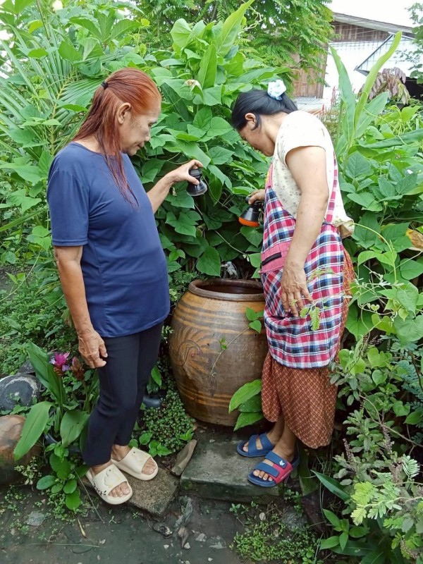 9 กันยายน 2568 นางอัจฉรา ทวีเกื้อกูลกิจ นายกองค์การบริหารส่วนจังหวัดตาก มอบหมายให้ รพ.สต.บ้านสันป่าไร่ ร่วมกับ อาสาสมัครสาธารณสุข หมู่ที่ 2,3,5,6และ7 ตำบลพระธาตุ รณรงค์สำรวจและทำลายแหล่งเพาะพันธ์ลูกน้ำยุงลาย รอบที่ 1 เดือน กันยายน 2568