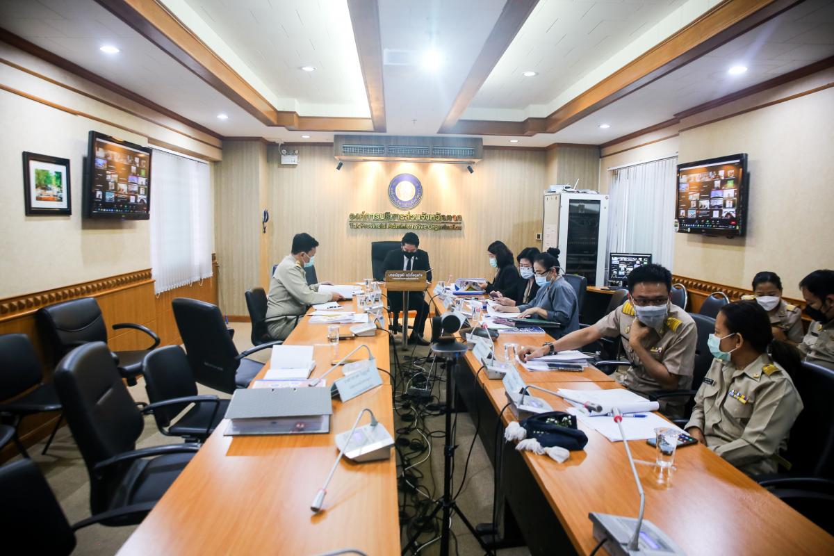 นายก อบจ.ตาก เข้าร่วมประชุมเพื่อหารือแนวทางในการถ่ายโอนภารกิจสถานีอนามัยเฉลิมพระเกียรติ 60 พรรษา นวมินทราชินี และโรงพยาบาลส่งเสริมสุขภาพตำบล (รพ.สต.) ให้แก่องค์การบริหารส่วนจังหวัด