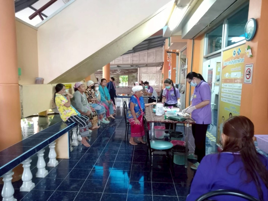 16 ก.ย. 68 รพ.สต.บ้านสันป่าไร่ ให้บริการเจาะเลือดผู้ป่วยโรคความดันโลหิตสูง กลุ่มที่ 3 จำนวน 21 ราย