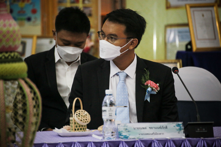 นายก อบจ.ตาก เข้าร่วมการประเมินสถานศึกษาเพื่อรับรางวัลพระราชทาน ระดับการศึกษาขั้นพื้นฐาน โรงเรียนมัธยมศึกษาขนาดใหญ่ ประจำปีการศึกษา 2564