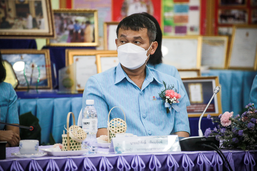 นายก อบจ.ตาก เข้าร่วมการประเมินสถานศึกษาเพื่อรับรางวัลพระราชทาน ระดับการศึกษาขั้นพื้นฐาน โรงเรียนมัธยมศึกษาขนาดใหญ่ ประจำปีการศึกษา 2564