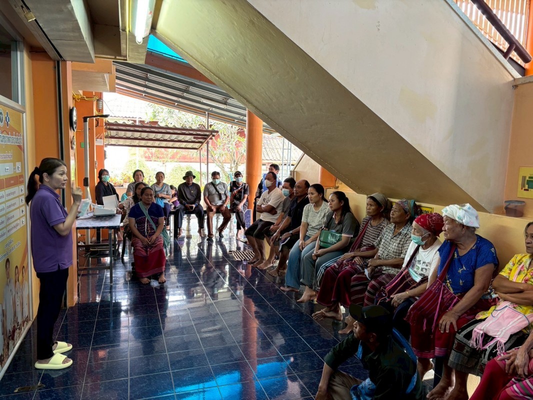 23 ก.ย.68 รพ.สต.บ้านสันป่าไร่ จ่ายยาให้แก่ผู้ป่วยโรคความดันโลหิตสูง กลุ่มที่ 3 จำนวน 43 ราย พร้อมทั้ง ทำกิจกรรมกลุ่มแลกเปลี่ยนเรียนรู้ , ทบทวนความเข้าใจเรื่องการทานยาและตรวจนับจำนวนยาก่อนผู้ป่วยกลับบ้าน