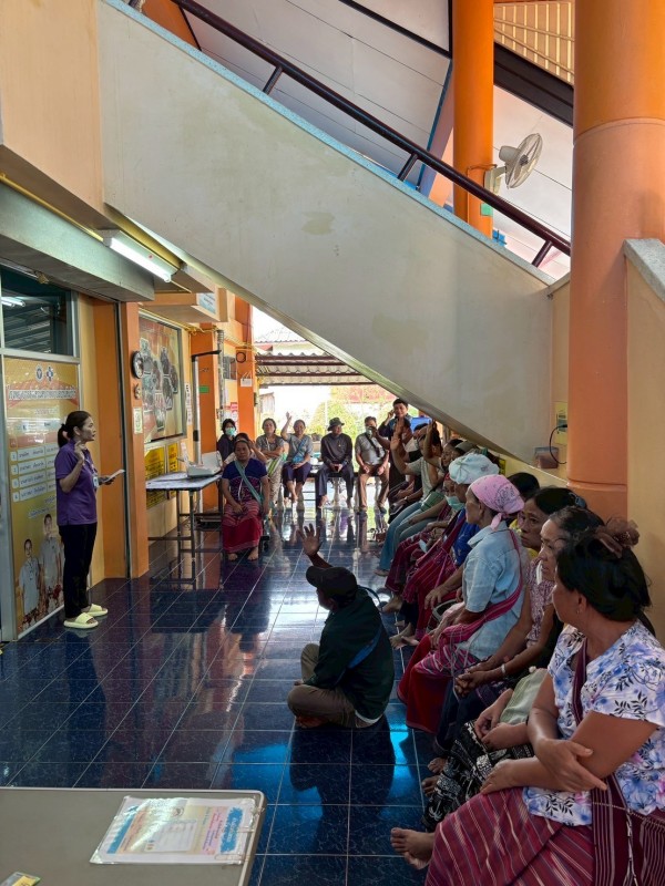 23 ก.ย.68 รพ.สต.บ้านสันป่าไร่ จ่ายยาให้แก่ผู้ป่วยโรคความดันโลหิตสูง กลุ่มที่ 3 จำนวน 43 ราย พร้อมทั้ง ทำกิจกรรมกลุ่มแลกเปลี่ยนเรียนรู้ , ทบทวนความเข้าใจเรื่องการทานยาและตรวจนับจำนวนยาก่อนผู้ป่วยกลับบ้าน