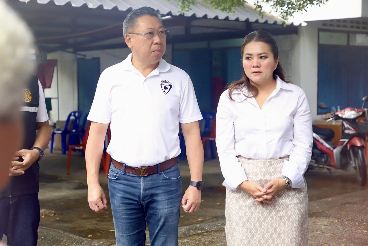 (นายกจอย) นายก อบจ.ตาก ลงพื้นที่ตรวจติดตามสถานการณ์ และให้กำลังใจ เจ้าหน้าที่ผู้ปฏิบัติงานในภารกิจค้นหาเด็กสูญหาย พลัดตกแม่น้ำปิงวันที่ 3