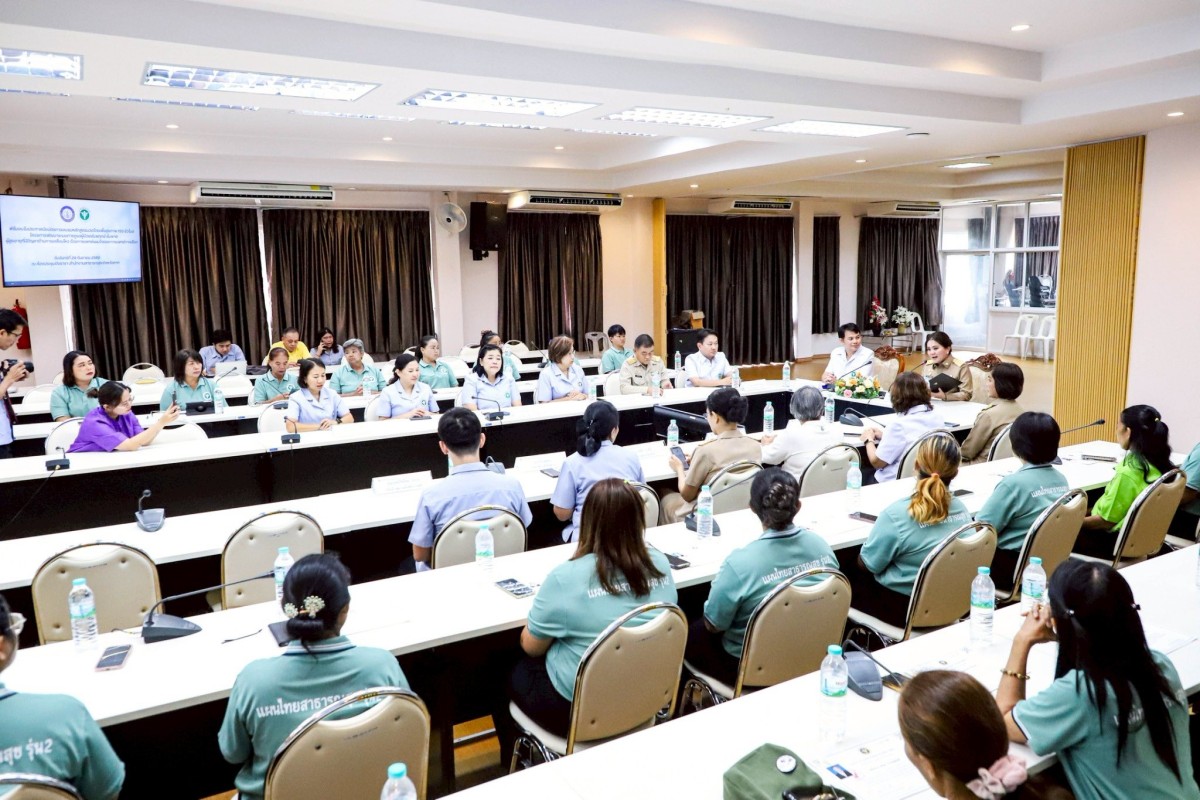 นายก อบจ.ตาก (นายกจอย) เป็นประธานในพิธีมอบใบประกาศนียบัตร ให้กับผู้สำเร็จการอบรมหลักสูตรนวดไทยเพื่อสุขภาพ 150 ชั่วโมง