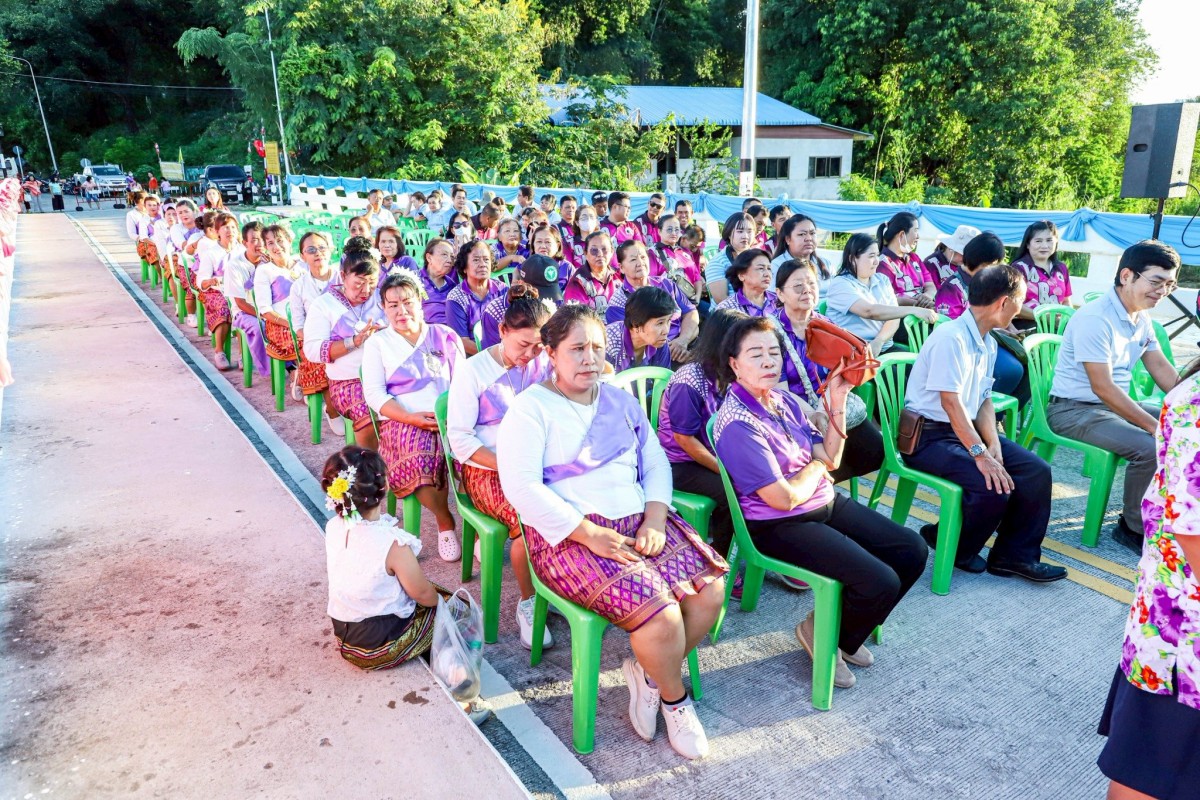 นายกจอย เปิดสะพานข้ามลำห้วยแม่ท้อ เชื่อมเส้นทาง 2 ตำบล