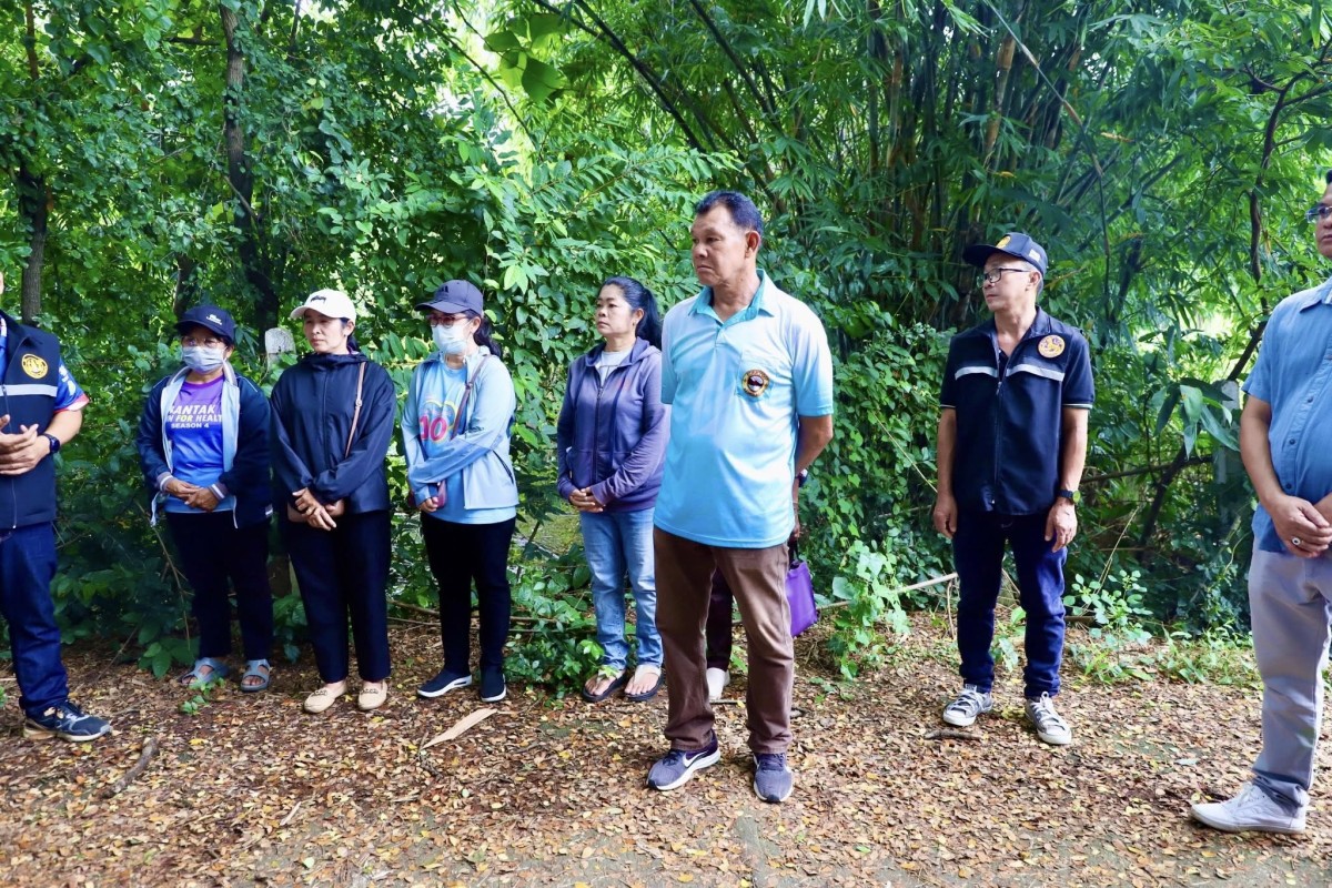 นายกจอย (นายกอบจ.ตาก) ตรวจติดตามการทำงานของเครื่องจักร ปรับปรุงซ่อมแซมไหล่ทาง และ ปรับภูมิทัศน์ งบประมาณ 12,000 บาท