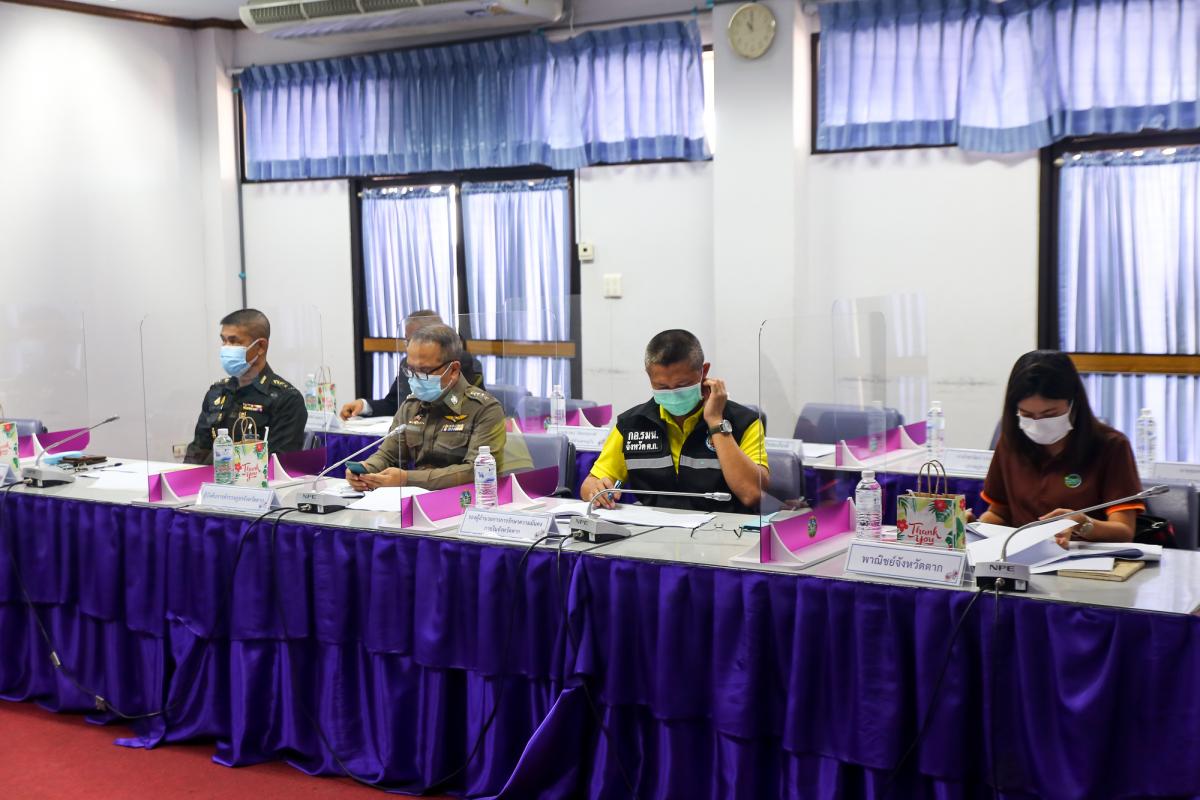 เข้าร่วมการประชุมคณะกรรมการขับเคลื่อนไทยไปด้วยกันระดับจังหวัด จังหวัดตาก ครั้งที่ 1/2565