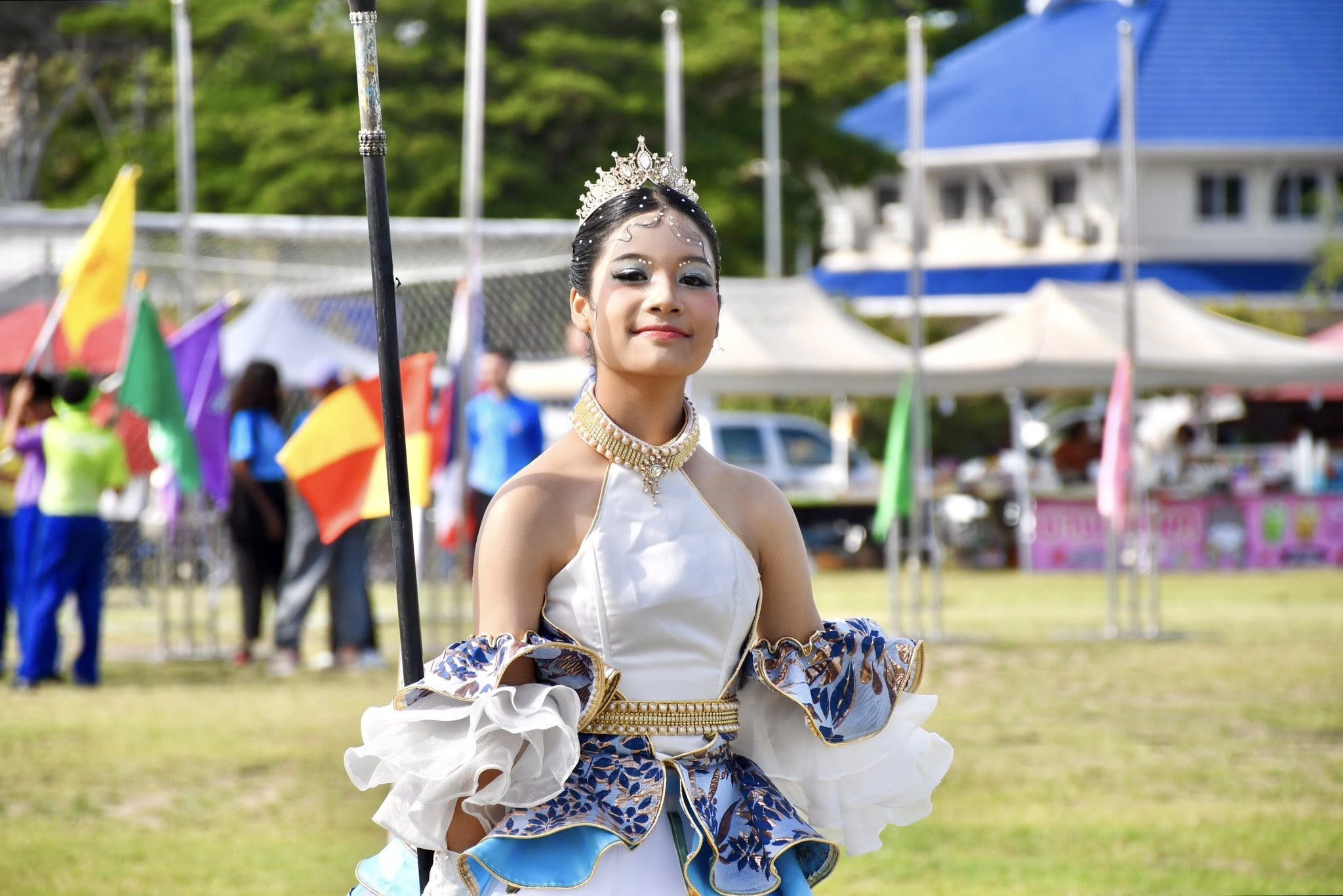 นายกจอย (นายก อบจ.ตาก) ให้ความอนุเคราะห์สถานที่จัดกิจกรรม กีฬา "ดอกบัวเกมส์" ประจำปีการศึกษา 2568