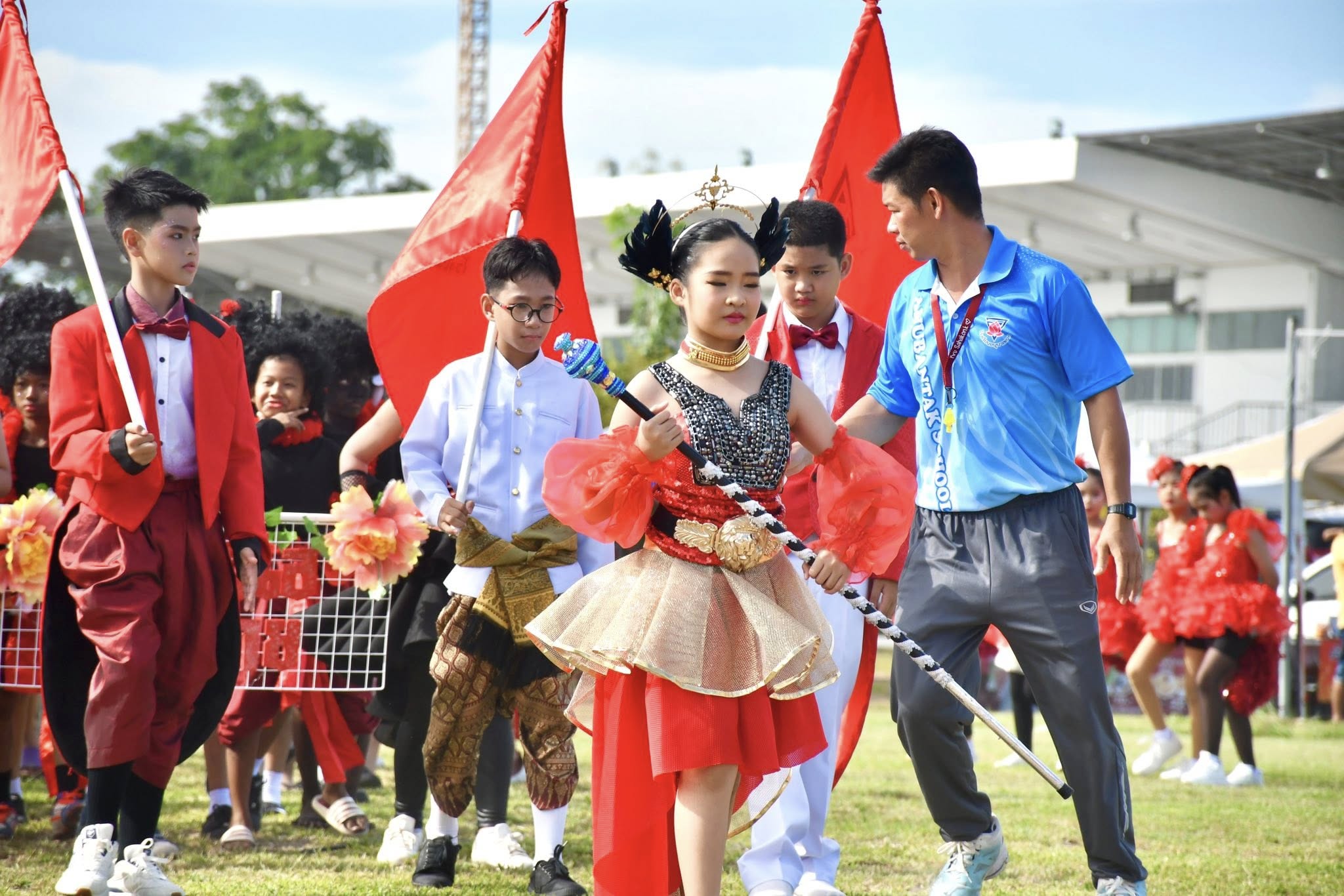 นายกจอย (นายก อบจ.ตาก) ให้ความอนุเคราะห์สถานที่จัดกิจกรรม กีฬา "ดอกบัวเกมส์" ประจำปีการศึกษา 2568