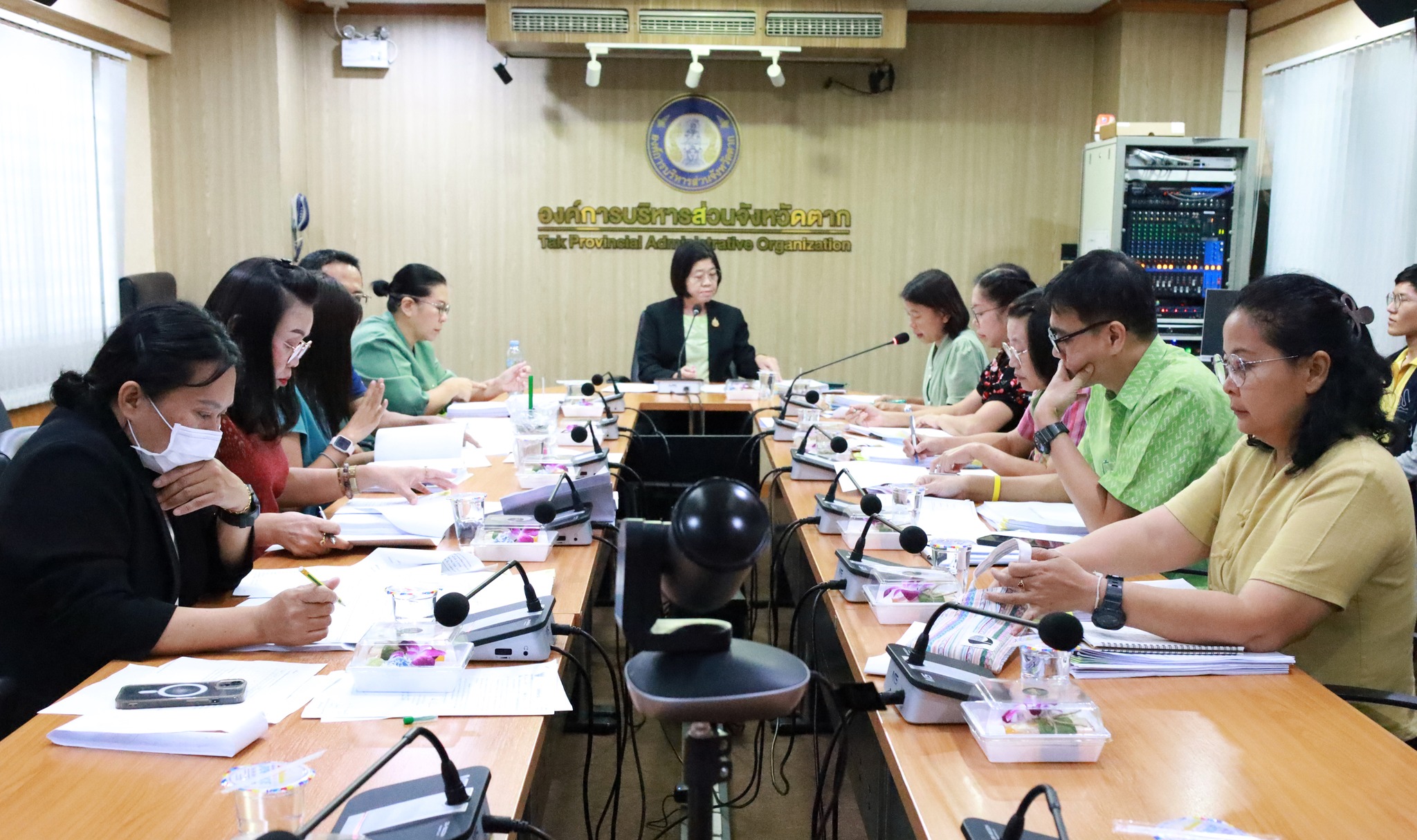 อบจ.ตาก จัดประชุมคณะกรรมการสนับสนุนการจัดทำแผนพัฒนาองค์การบริหารส่วนจังหวัดตาก ครั้งที่ 2/2568 เพื่อพิจารณาการจัดทำ(ร่าง)แผนการดำเนินงาน ประจำปีงบประมาณ พ.ศ. 2569