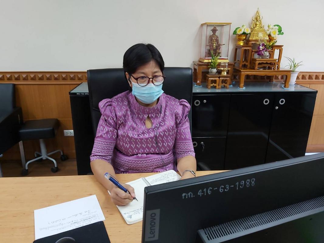 เข้าร่วมการประชุมหัวหน้าส่วนราชการ - หัวหน้าหน่วยงานรัฐวิสาหกิจ สังกัดกระทรวงมหาดไทย นายอำเภอ และผู้ที่เกี่ยวข้อง ครั้งที่ 1/2565