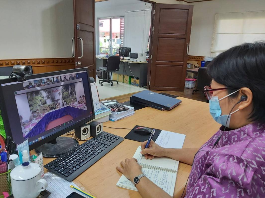 เข้าร่วมการประชุมหัวหน้าส่วนราชการ - หัวหน้าหน่วยงานรัฐวิสาหกิจ สังกัดกระทรวงมหาดไทย นายอำเภอ และผู้ที่เกี่ยวข้อง ครั้งที่ 1/2565