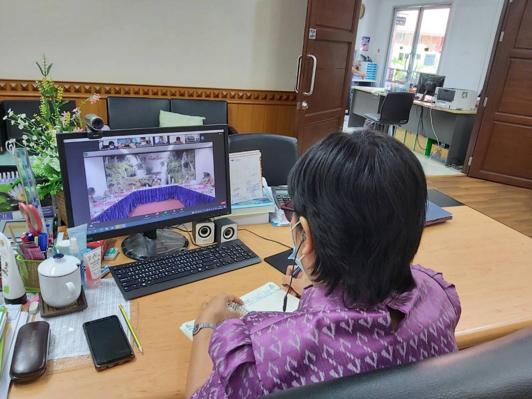 เข้าร่วมการประชุมหัวหน้าส่วนราชการ - หัวหน้าหน่วยงานรัฐวิสาหกิจ สังกัดกระทรวงมหาดไทย นายอำเภอ และผู้ที่เกี่ยวข้อง ครั้งที่ 1/2565