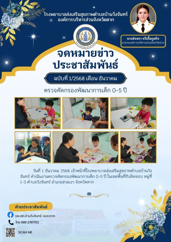 1.12.2568ข่าวประชาสัมพันธ์ ประกาศ  จดหมายข่าว รพ