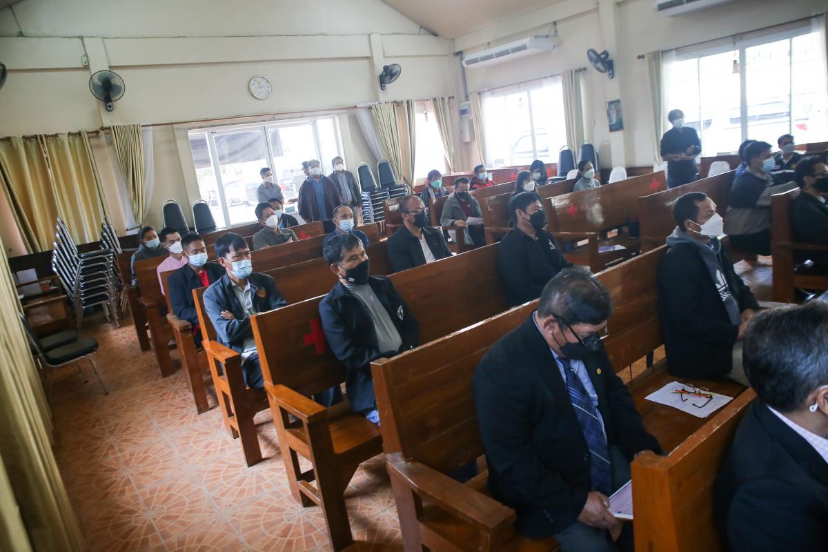 นายก อบจ.ตาก เป็นประธานในพิธีเปิดโครงการฝึกอบรมส่งเสริมให้ความรู้ด้านการปฏิบัติตามหลักศาสนาคริสต์ ในเขตพื้นที่จังหวัดตาก ประจำปีงบประมาณ พ.ศ. 2565 รุ่นที่ 1