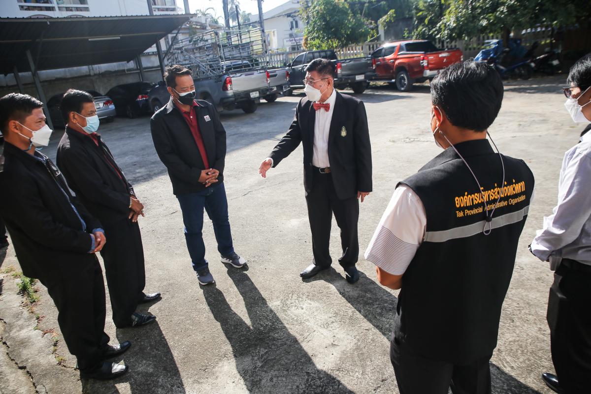 นายก อบจ.ตาก เป็นประธานในพิธีเปิดโครงการฝึกอบรมส่งเสริมให้ความรู้ด้านการปฏิบัติตามหลักศาสนาคริสต์ ในเขตพื้นที่จังหวัดตาก ประจำปีงบประมาณ พ.ศ. 2565 รุ่นที่ 1