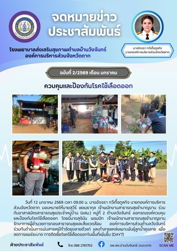 วันที่ 12 มกราคม 2569 (บ้านวังจันทร์)