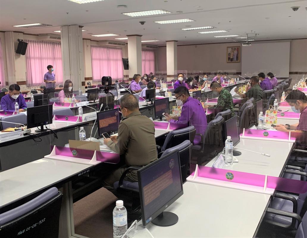 เข้าร่วมการประชุมคณะกรรมการประสานงานการขับเคลื่อนและขยายผลโครงการ อันเนื่องมาจากพระราชดำริและหลักปรัชญาของเศรษฐกิจพอเพียง จังหวัดตาก