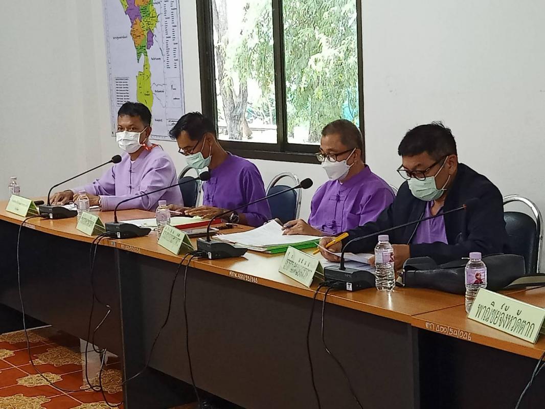 เข้าร่วมการประชุมคณะกรรมการป้องกันหรือยับยั้งภัยพิบัติกรณีฉุกเฉินโรคระบาดจากเชื้อไวรัสโคโรนา 2019 (COVID-19) ครั้งที่ 2/2565