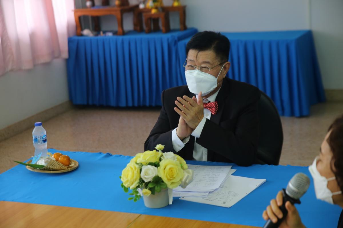 นายก อบจ.ตาก ลงพื้นที่ตรวจเยี่ยมและให้กำลังใจเจ้าหน้าที่ผู้ปฏิบัติงาน ณ โรงพยาบาลส่งเสริมสุขภาพตำบลบ้านปากห้วยไม้งาม อำเภอเมืองตาก จังหวัดตาก 