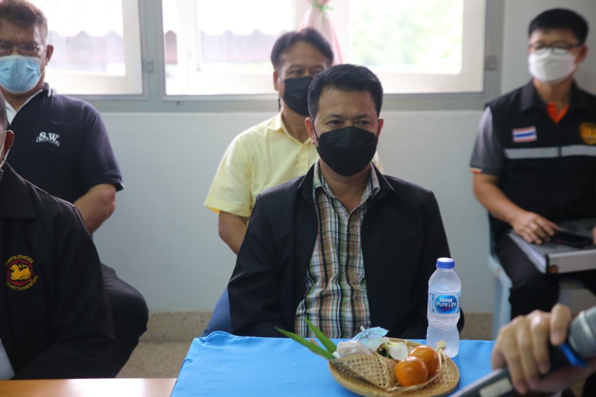 นายก อบจ.ตาก ลงพื้นที่ตรวจเยี่ยมและให้กำลังใจเจ้าหน้าที่ผู้ปฏิบัติงาน ณ โรงพยาบาลส่งเสริมสุขภาพตำบลบ้านปากห้วยไม้งาม อำเภอเมืองตาก จังหวัดตาก 