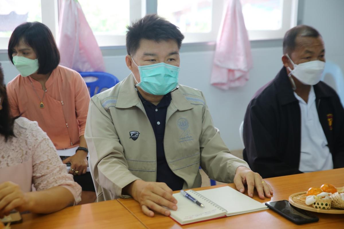 นายก อบจ.ตาก ลงพื้นที่ตรวจเยี่ยมและให้กำลังใจเจ้าหน้าที่ผู้ปฏิบัติงาน ณ โรงพยาบาลส่งเสริมสุขภาพตำบลบ้านปากห้วยไม้งาม อำเภอเมืองตาก จังหวัดตาก 