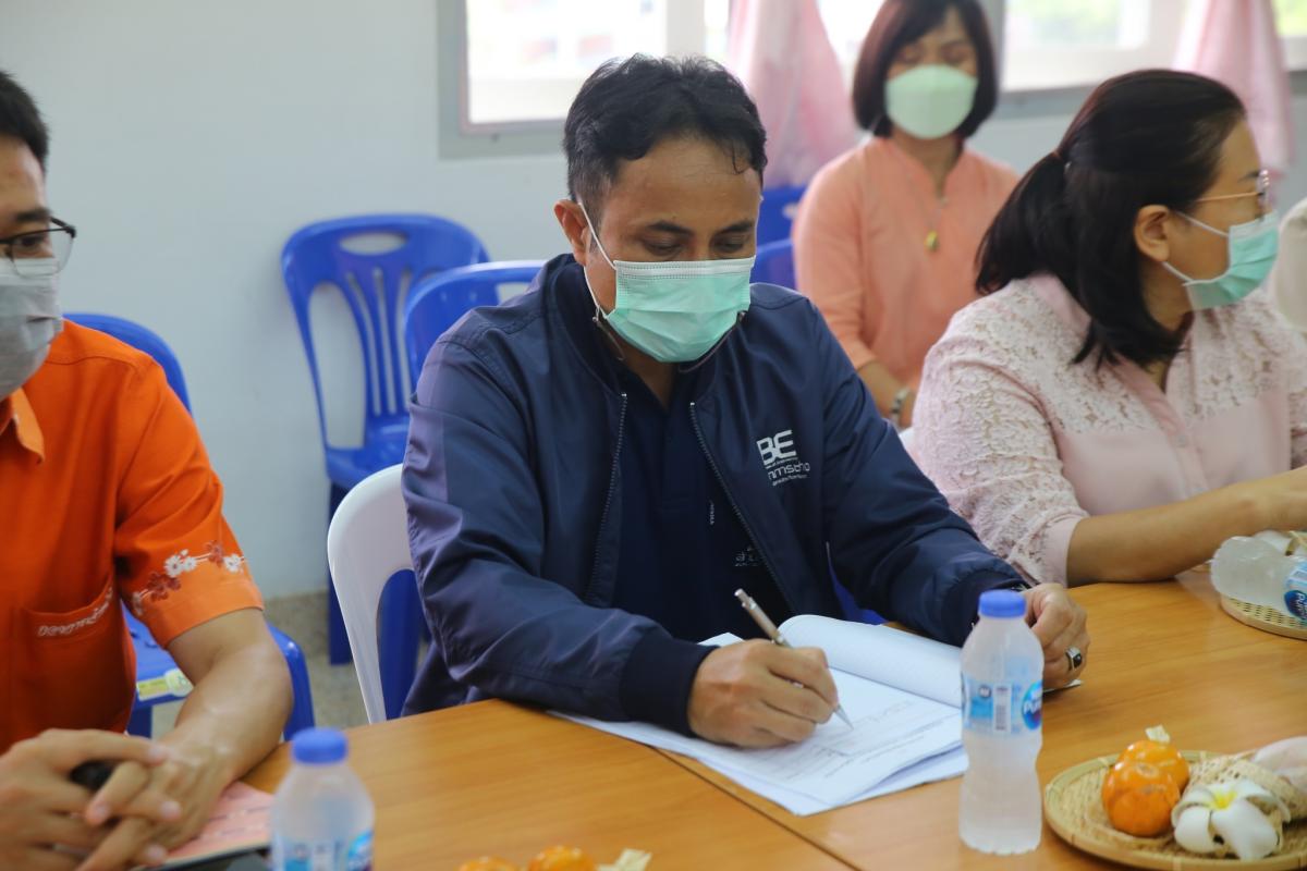 นายก อบจ.ตาก ลงพื้นที่ตรวจเยี่ยมและให้กำลังใจเจ้าหน้าที่ผู้ปฏิบัติงาน ณ โรงพยาบาลส่งเสริมสุขภาพตำบลบ้านปากห้วยไม้งาม อำเภอเมืองตาก จังหวัดตาก 