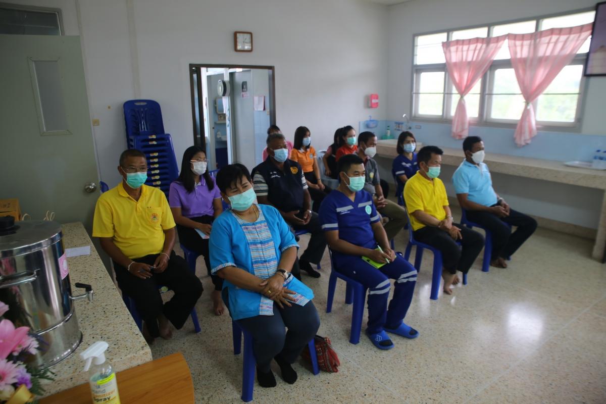 นายก อบจ.ตาก ลงพื้นที่ตรวจเยี่ยมและให้กำลังใจเจ้าหน้าที่ผู้ปฏิบัติงาน ณ โรงพยาบาลส่งเสริมสุขภาพตำบลบ้านปากห้วยไม้งาม อำเภอเมืองตาก จังหวัดตาก 