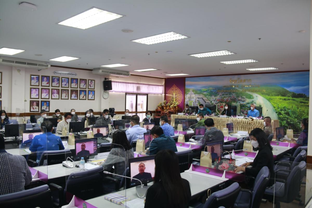 เข้าร่วมการประชุมการตรวจราชการตามแผนการตรวจราชการแบบบูรณาการของผู้ตรวจราชการสำนักนายกรัฐมนตรี และผู้ตรวจการกระทรวง ประจำปีงบประมาณ พ.ศ.2565 รอบที่ 1