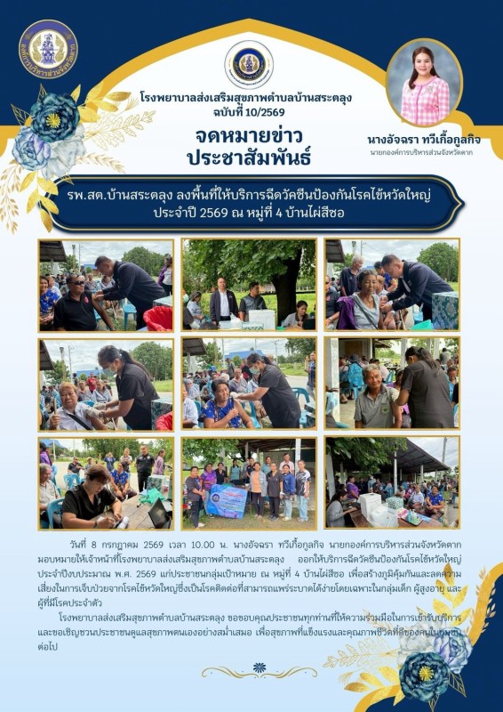 วันที่ 8 กรกฎาคม 2569 (บ้านสระตลุง) (งาน 2)