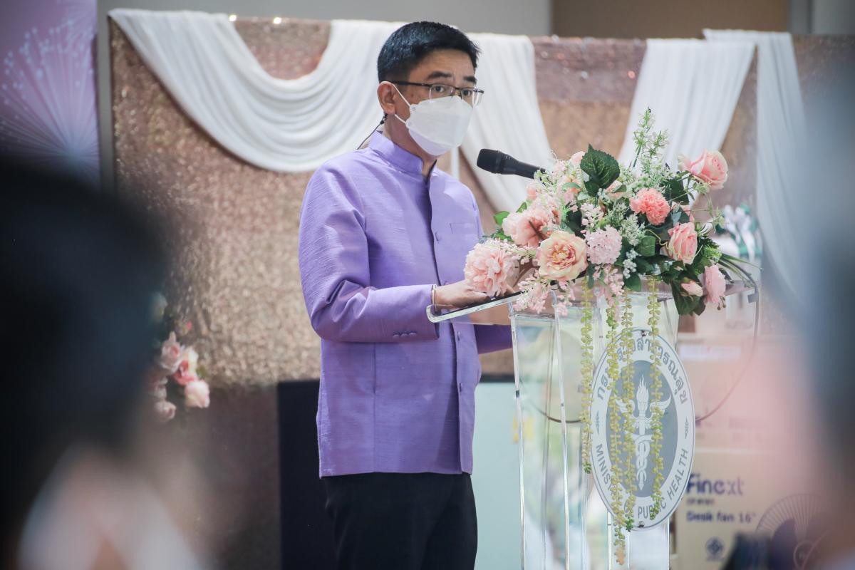 ายกองค์การบริหารส่วนจังหวัดตาก มอบหมายให้ นายฑีฆะพล ทวีเกื้อกูลกิจ รองนายกองค์การบริหารส่วนจังหวัดตาก ร่วมเป็นเกียรติในงานโครงการล้านโดส ล้านใจ ล้านความห่วงใยเพื่อชาวตาก