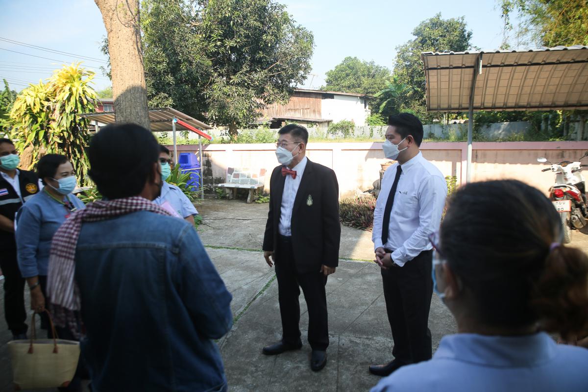 นายก อบจ.ตาก ลงพื้นที่ตรวจเยี่ยมและให้กำลังใจเจ้าหน้าที่ผู้ปฏิบัติงาน ณ โรงพยาบาลส่งเสริมสุขภาพตำบลสมอโคน และโรงพยาบาลส่งเสริมสุขภาพตำบลบ้านหนองงิ้ว อำเภอบ้านตาก จังหวัดตาก